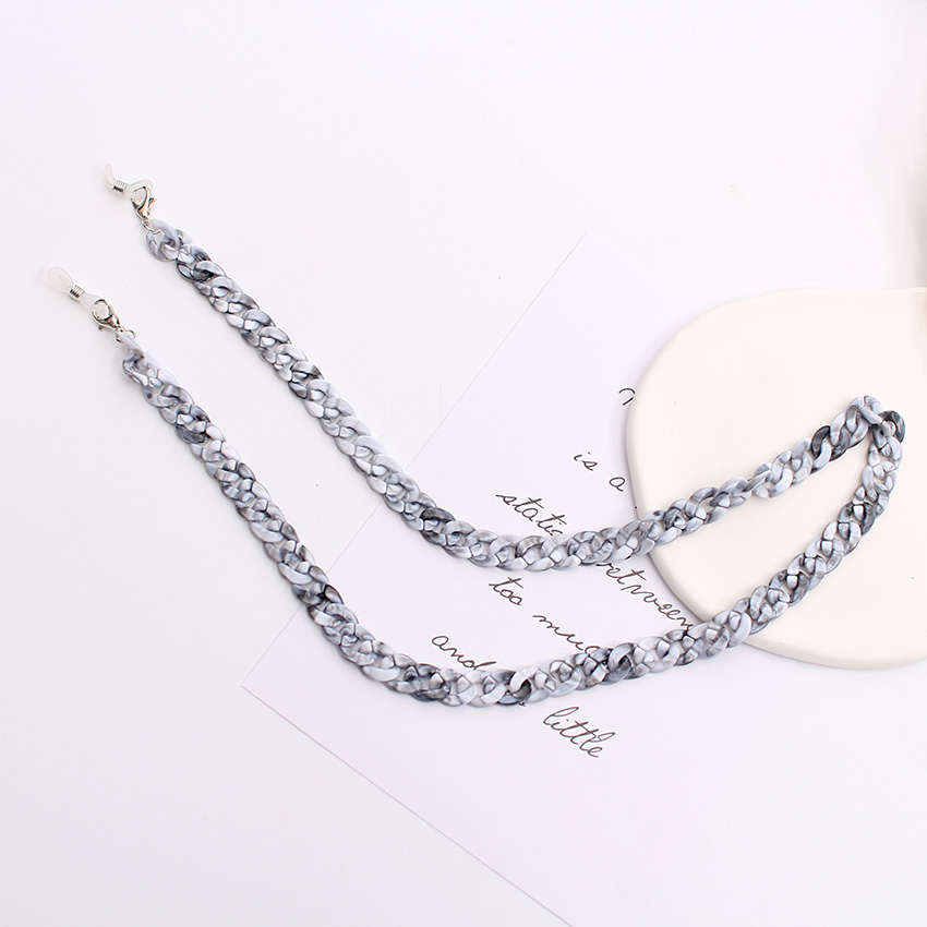 チェーンとペンダント付きの女性用アクリルメガネ,女性用眼鏡コ - Mask Chain Holder のレビューと価格