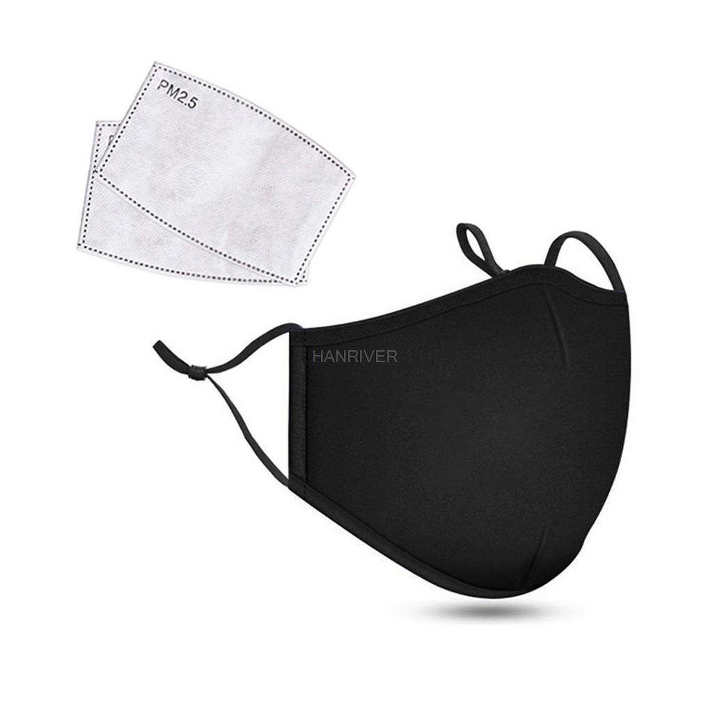 コットンフェイスマスク PM2.5 活性炭マスク 洗って再利 - Dust Mask Construction のレビューと価格