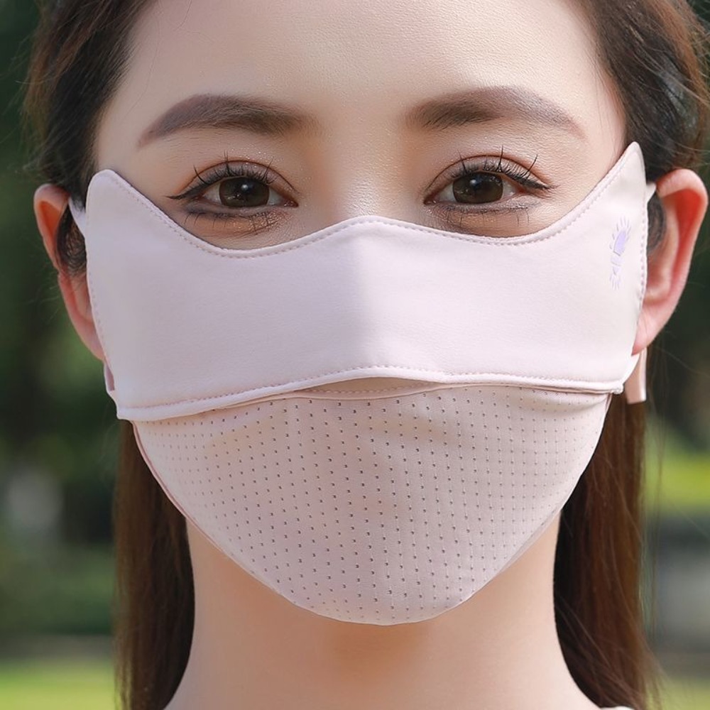 新しい通気性のあるアイスシルクマスク洗える防塵乗馬フェイスマ - Cloth Face Mask Washable のレビューと価格