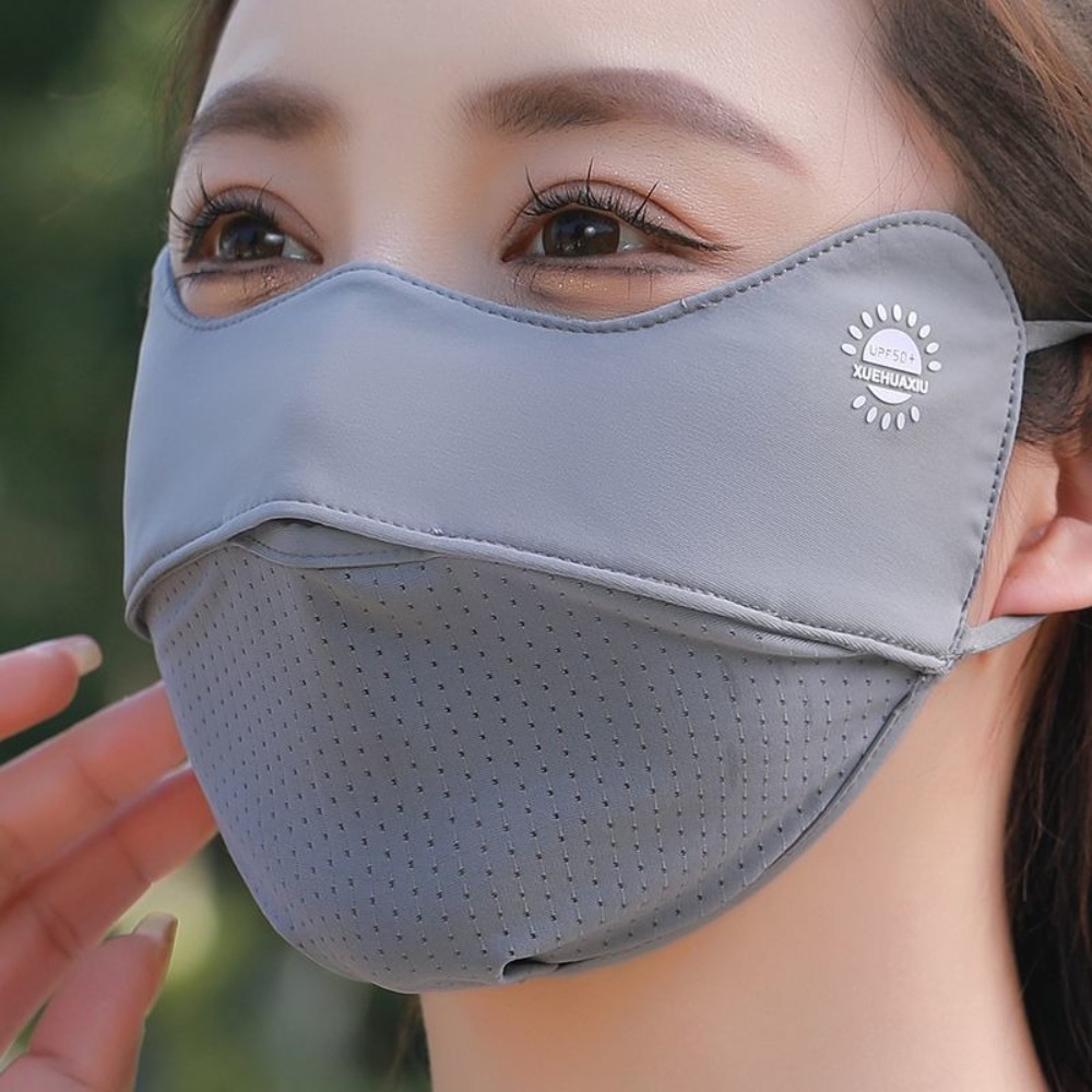 新しい通気性のあるアイスシルクマスク洗える防塵乗馬フェイスマ - Cloth Face Mask Washable のレビューと価格