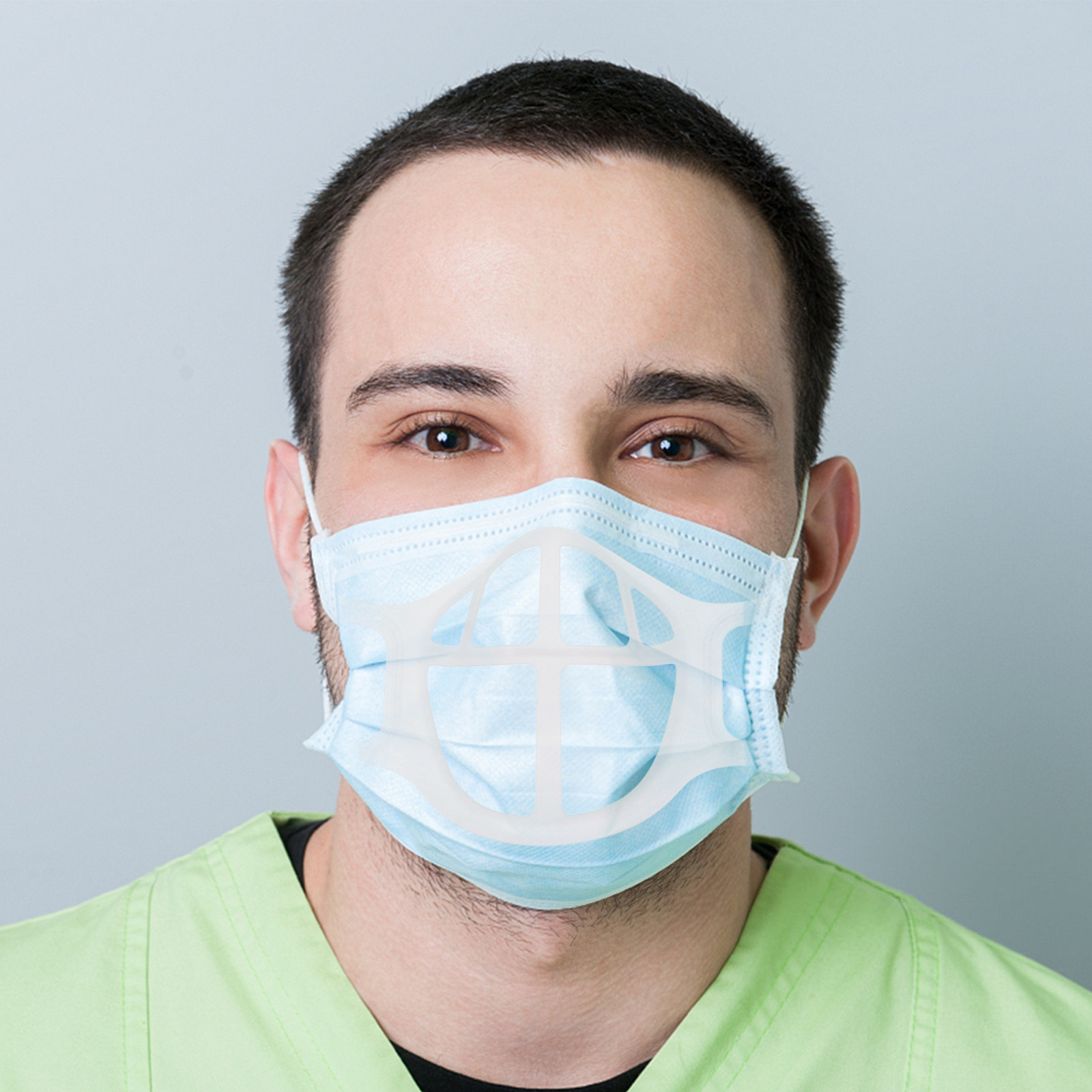 5個入りシリコンマスクブラケット 3Dインナーサポートフレー - Silicone Mask Bracket のレビューと価格