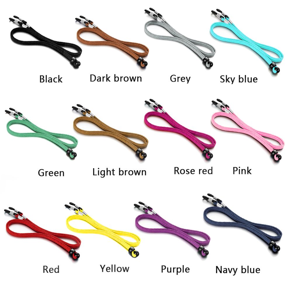 調節可能な滑り止めレザーフェイスマスク用ランヤードネックスト - Mask Lanyard Adjustable のレビューと価格