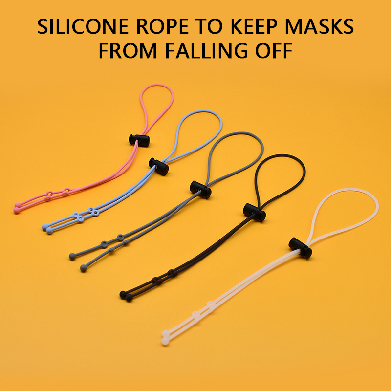 シリコンマスク延長調整ストラップ、紛失防止・落下防止ランヤー - Mask Lanyard Adjustable のレビューと価格