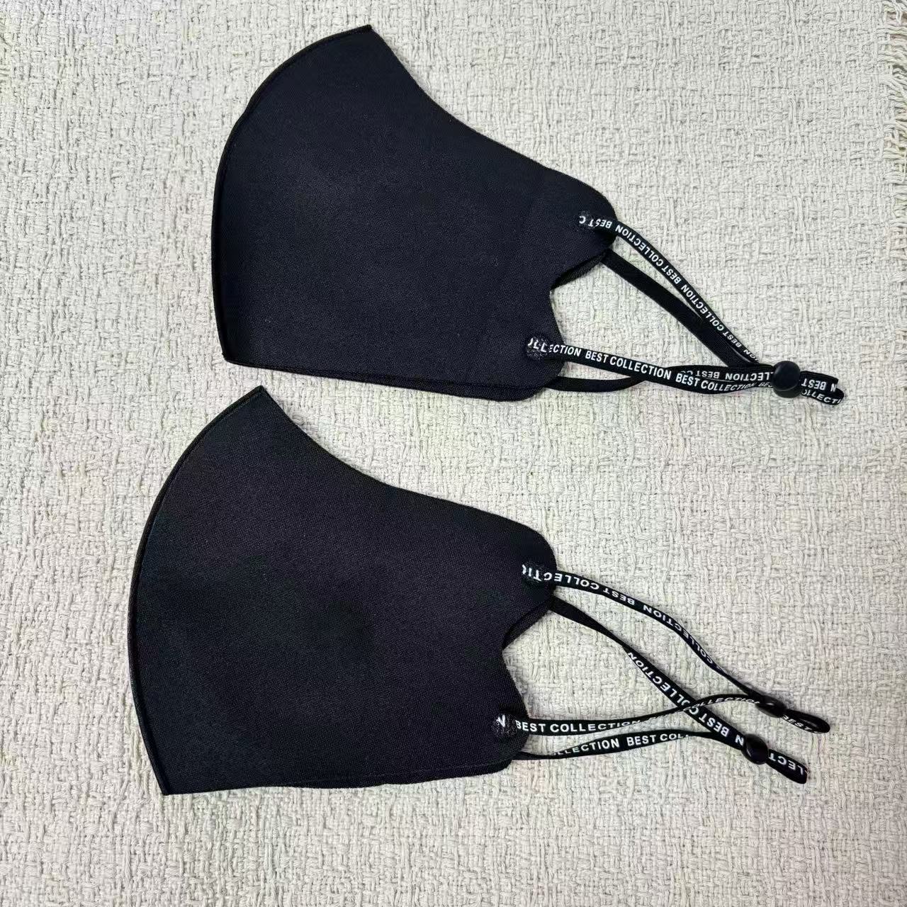 かわいい漫画のクマの布製フェイスマスク調節可能な耳ストラップ - Cloth Face Mask Washable のレビューと価格