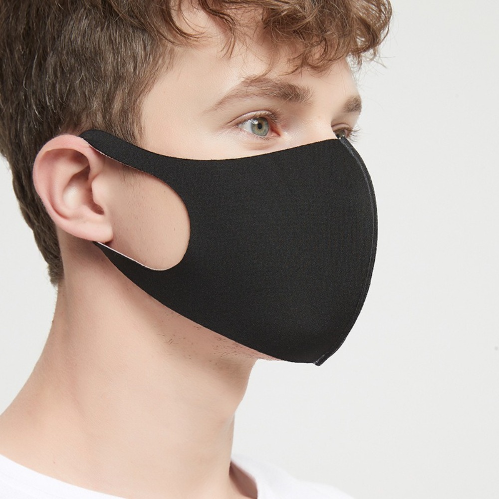 新しい通気性のあるアイスシルクマスク、紫外線防止、洗える日焼 - Cloth Face Mask Washable のレビューと価格