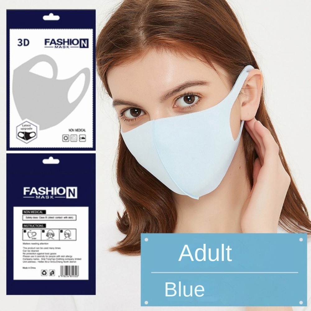 新しい通気性のあるアイスシルクマスク、紫外線防止、洗える日焼 - Cloth Face Mask Washable のレビューと価格