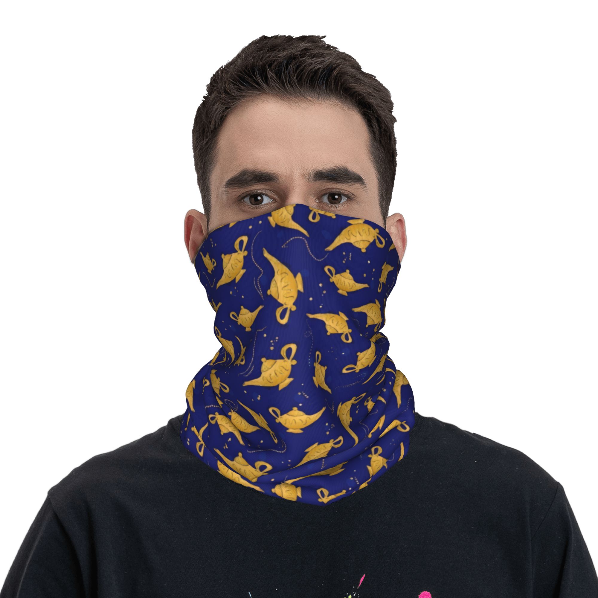 カスタム A-アラジン魔神バンダナネックゲイター防風フェイス - Neck Gaiter Face Cover のレビューと価格